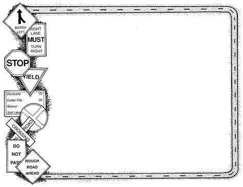 { Mormon Share } Border - Road Signs | Road signs, Border, Sunday ...