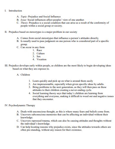 seminar paper outline examples