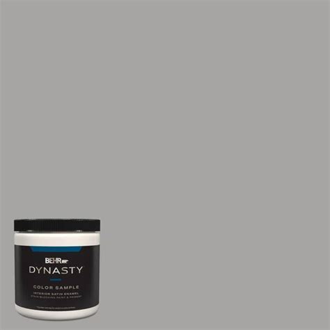 BEHR DYNASTY 8 Oz PPU26 07 Smokey Wings Satin Enamel Stain Blocking