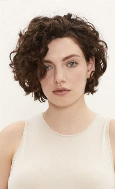 Short Curly Hairstyles For Women Bob Haircut Curly Haircuts For Wavy