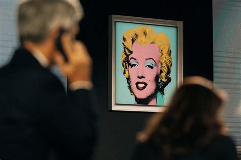 Selling For Million Andy Warhols Portrait Of Marilyn Monroe Wins