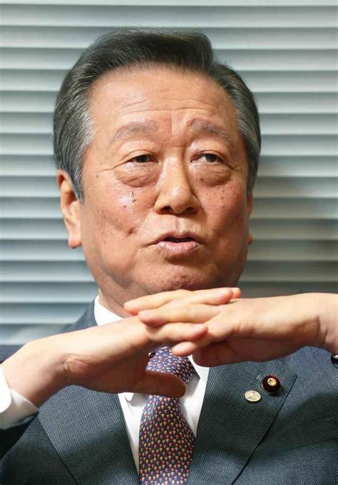 小沢氏が国民岩手県連代表に 産経ニュース