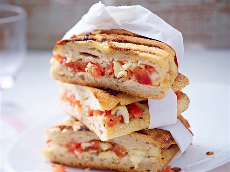 Tomate Mozzarella Panini Rezept Lecker