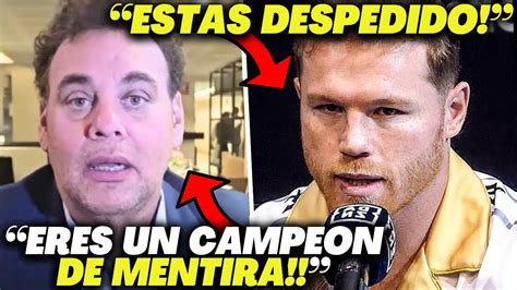 ESTO DIJO FAITELSON TRAS SER DESPEDIDO POR CANELO YouTube