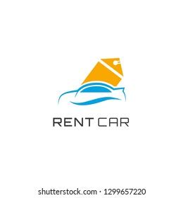 Rent Car Logo Design Stock Vector (Royalty Free) 1299657220 | Shutterstock