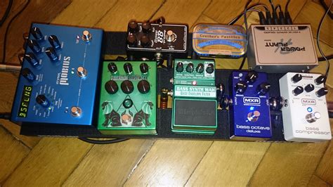 Npd Mxr Bass Compressor And New Pedalboard Day Rguitarpedals