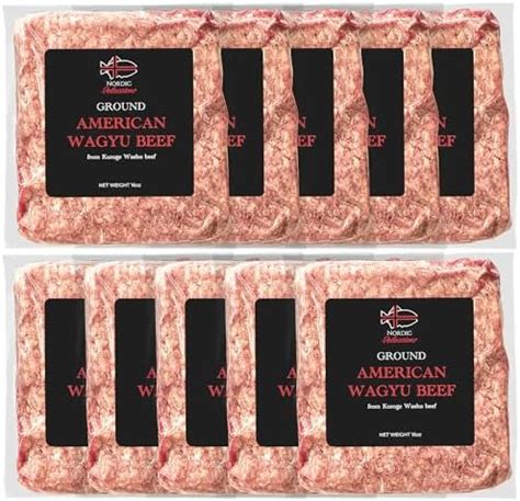 Amazon Nordic Catch Ground American Wagyu Beef Oz Pack