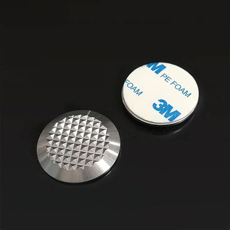 Self Adhesive Stainless Steel Ground Surface Tactile Indicator Studs