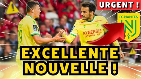 ANNONCE FAITE MAINTENANT UNE EXCELLENTE NOUVELLE POUR LES CANARIS