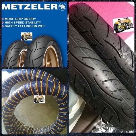 METZELER SPORTEC STREET TUBELESS TYRE TIRE TAYAR MOTORCYCLE BIKE