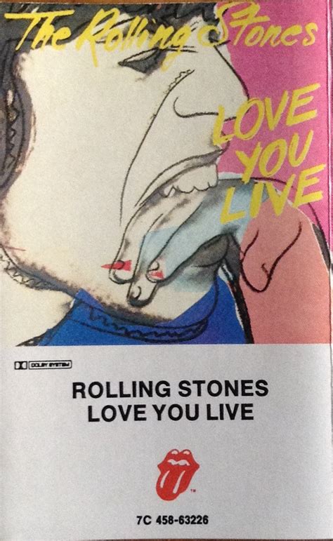 Rolling Stones Love You Live 1979 Cassette Discogs