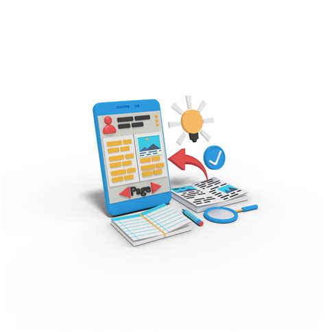 3d Illustration Of Online Leaning Course App 10987376 Png