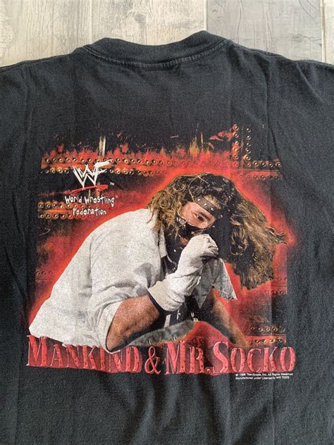 Vintage 1998 WWF Mankind & Mr Socko Please Don’t Feed… - Gem