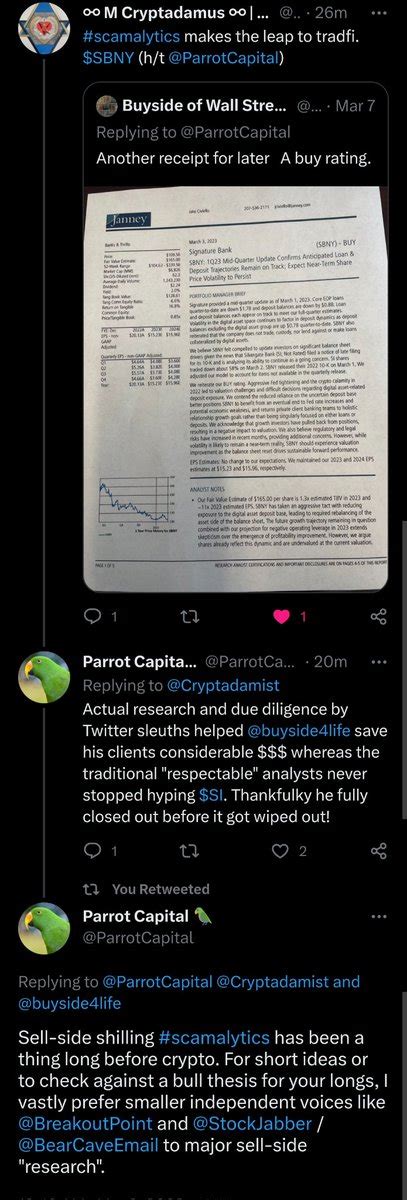 Parrot Capital On Twitter Rt Parrotcapital Ser Cathie Wood And