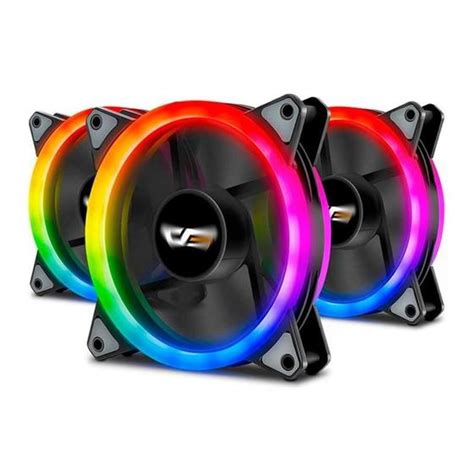 Kit Ventoinhas Aigo Darkflash Dr Pro In Rgb X Mm Pe As Para