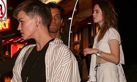 Ruby Rose and rumoured ex-girlfriend Caity Lotz reunite at Paris Jackson concert | Daily Mail Online