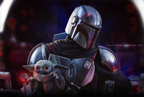 Mandalorian And Baby Yoda Wallpapers at Nicholas Olson blog
