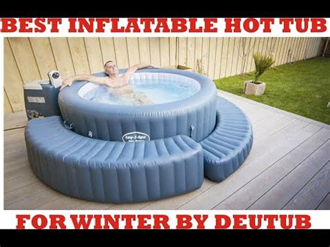 BEST INFLATABLE HOT TUB FOR WINTER BY DEUTUB YouTube