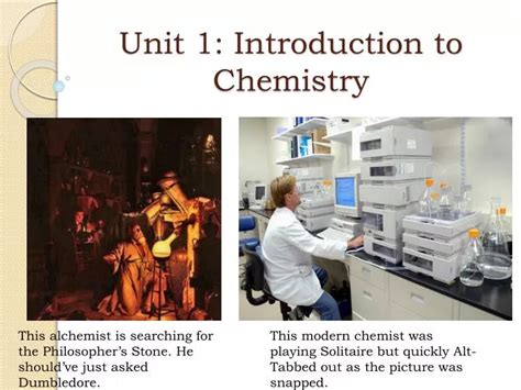 Ppt Unit Introduction To Chemistry Powerpoint Presentation Free