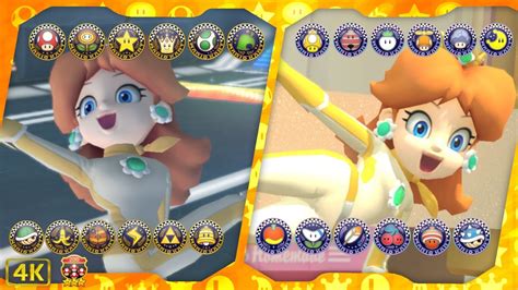 Mario Kart 8 Deluxe Booster Pass Course Dlc ⁴ᴷ All 24 Cups 200cc 3 Star Rank Daisy Gameplay