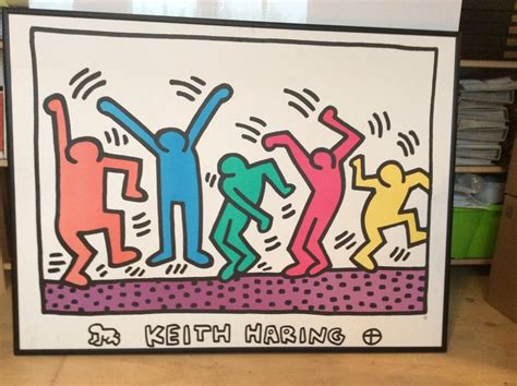 Keith Haring Dansende Figuren Catawiki