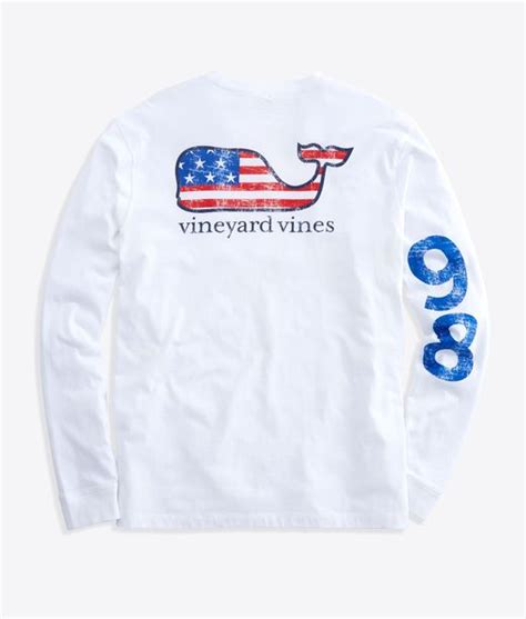 Vineyard Vines Fish Flag Pocket T Shirt