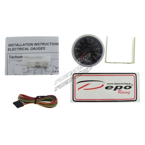 Depo Racing Gauge Tachometer Night Glow Series Races Shop