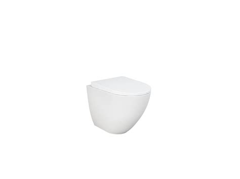 Wc A Terra Dakar Cm Rimless Filomuro Bianco Lucido Iperceramica