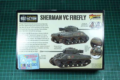 Bolt Action British Sherman Firefly Vc Warlord Games 28mm WW2 Speelgoed