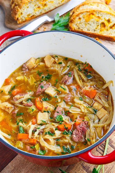 Corned Beef And Cabbage Soup Recipe On Closet Cooking