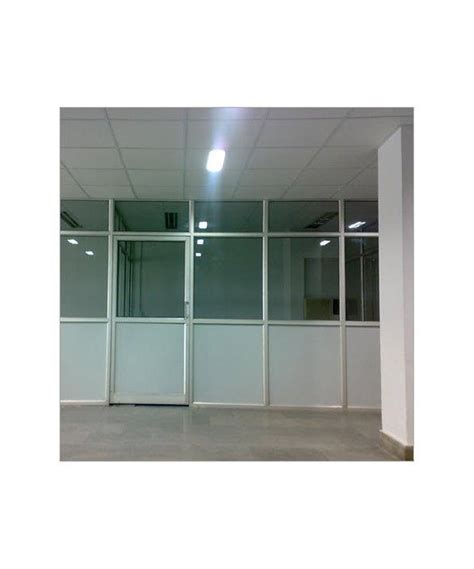 Hinged Modular Aluminium Office Partition Door At Rs 175 Square Feet In