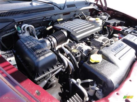 2001 Dodge Dakota Slt Quad Cab 4x4 4 7 Liter Sohc 16 Valve Powertech V8 Engine Photo 46155828