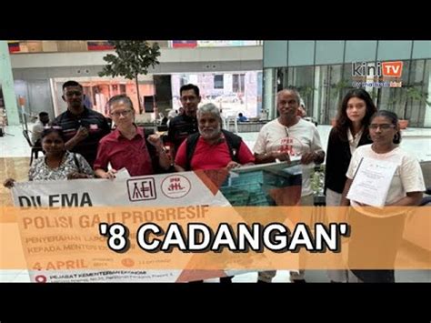 Dasar Gaji Progresif Kumpulan Pekerja Kemuka Cadangan Ke Kementerian