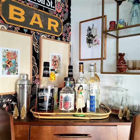 36 Mini Bar Ideas To Create A Useful Small Home Bar