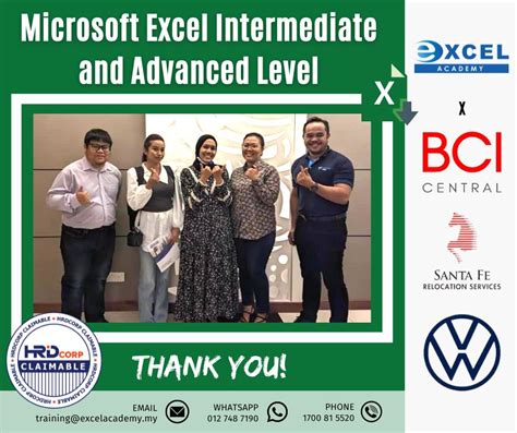 Hrd Corp Claimable Course Microsoft Excel Intermediate And Advanced