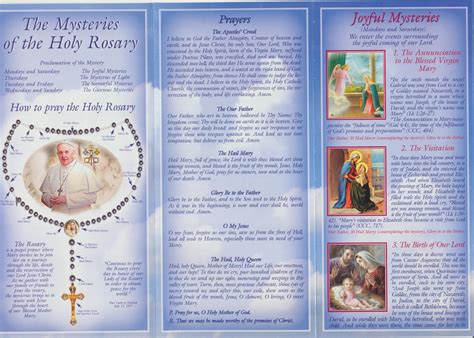 Buy Pope Francis How To Pray The Rosary Pamphlet With Holy Card And He