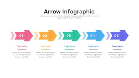 Linear Arrow Powerpoint Template Slidekit