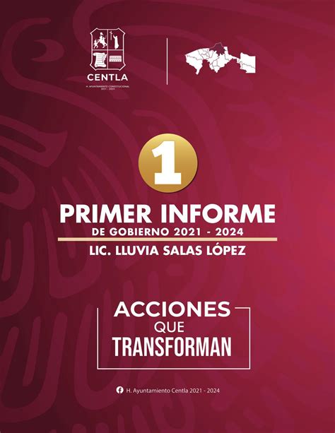 Calam O Primer Informe De Gobierno H Ayuntamiento De Centla