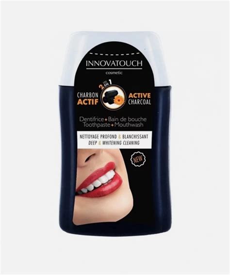 INNOVATOUCH DENTIFRICE 2EN1 CHARBON ACTIF 100ML