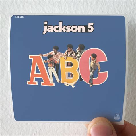 The Jackson 5 Abc Album Cover Sticker