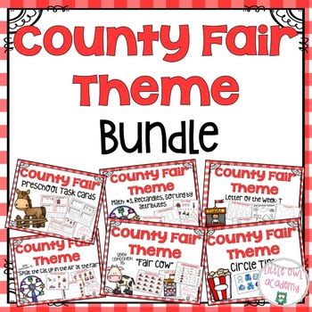 county fair theme preschool curriculum bundle   owl academy