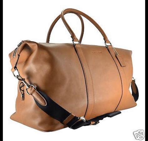 Coach Leather Explorer Duffel Duffle Mens Fashion Bags Briefcases