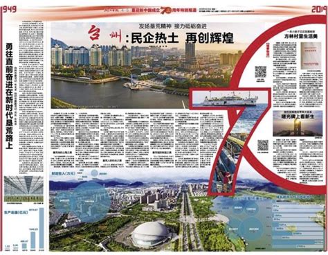 浙报跨版 70年辉煌看台州，新时代垦荒路上高歌猛进！ 台州频道