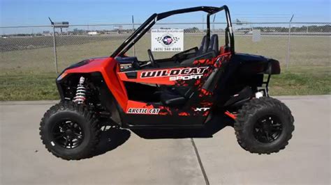 Sale Arctic Cat Wildcat Sport Xt Vibrant Red Overview And