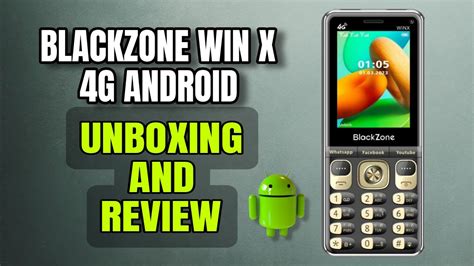 Blackzone Win X G Keypad Phone G Android Kepad Phone