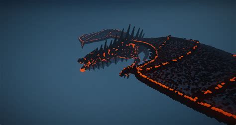 European Fire Dragon Minecraft Map