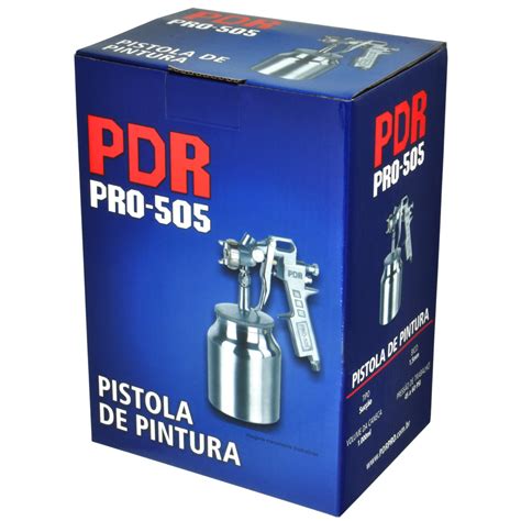 Pistola De Pintura Pneum Tica Bico Mm Copo Ml Baixa Produ O Pdr