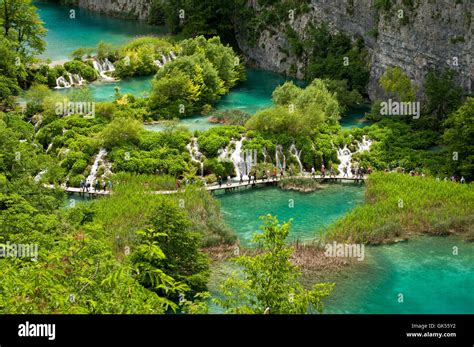 plitwitzer lakes  res stock photography  images alamy