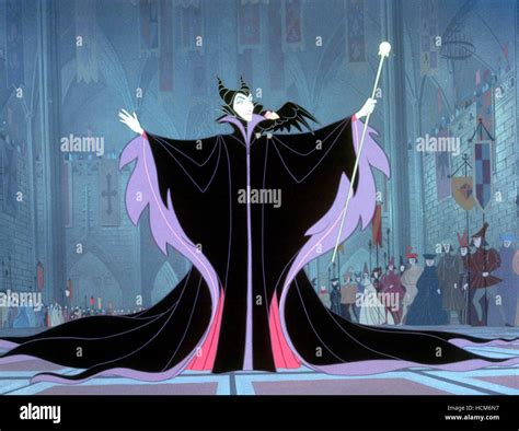 Sleeping Beauty Maleficent Stock Photo Alamy