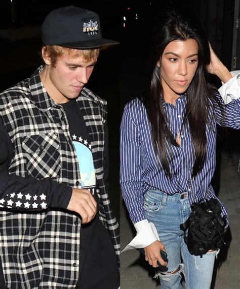 Justin Bieber & Kourtney Kardashian — PICS – Hollywood Life